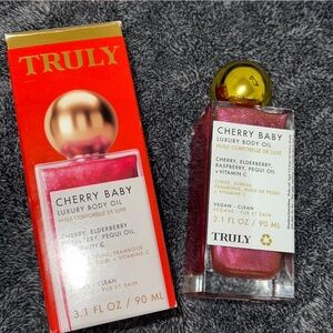 Truly cherry baby luxury body oil